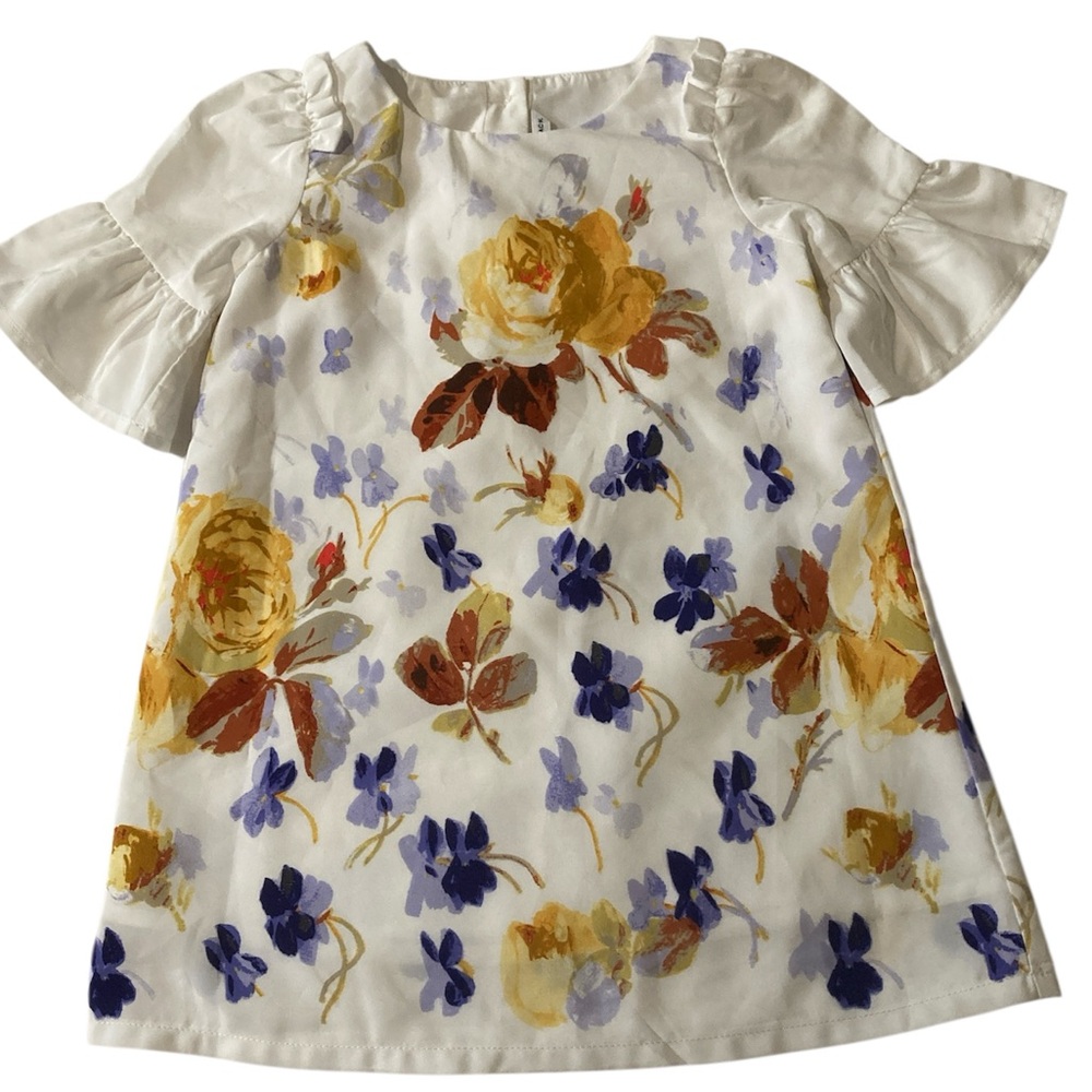 Janie and Jack Toddler Floral Dress NEW